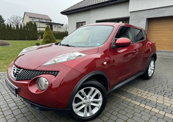 Nissan Juke cena 34900 przebieg: 168324, rok produkcji 2012 z Świerzawa małe 466